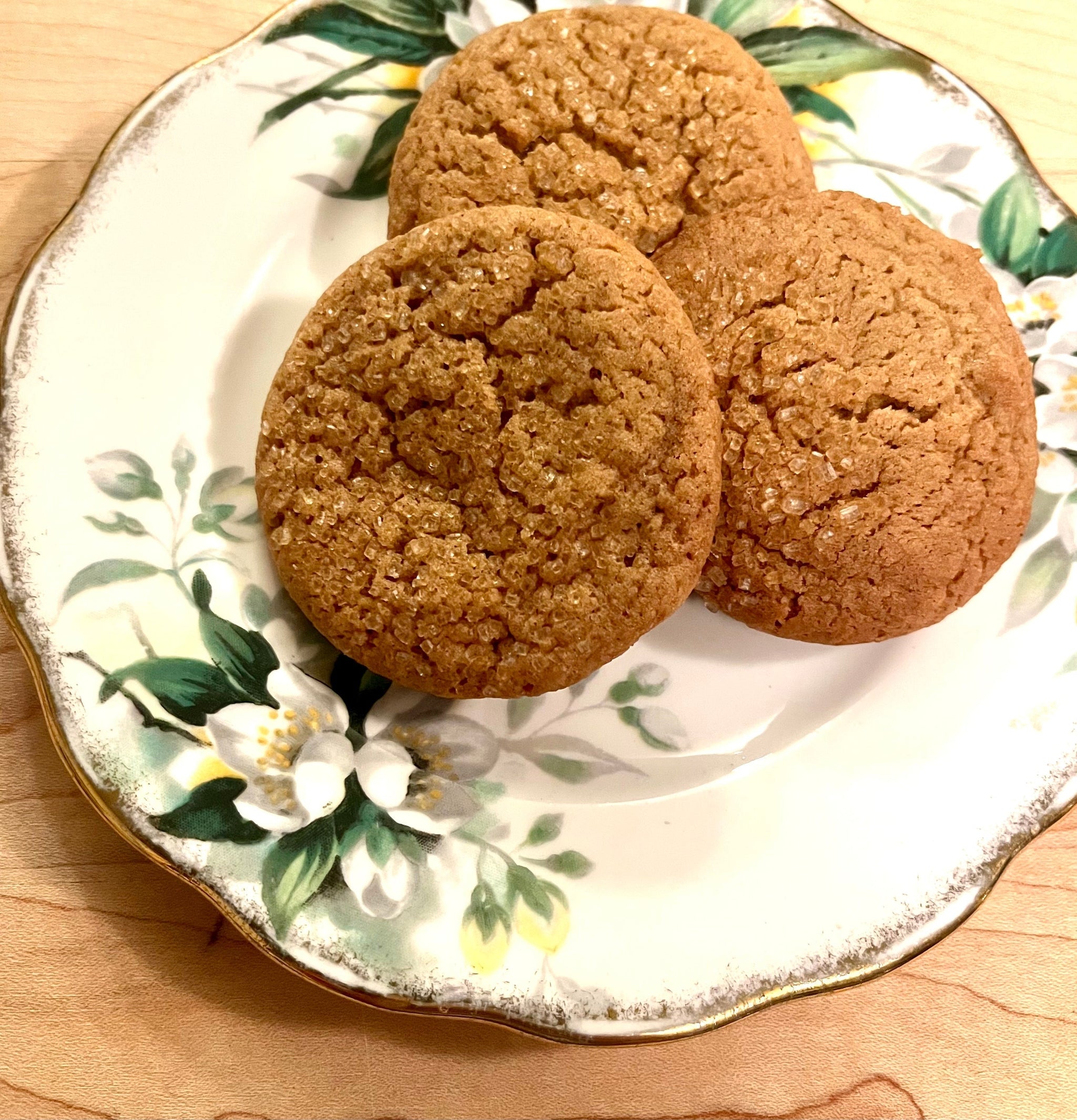 Grandma Evelyn's Ginger Snaps