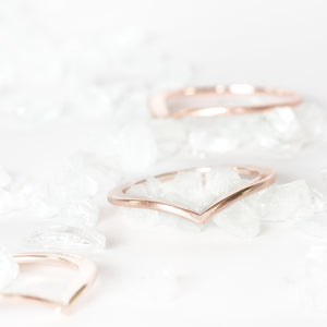 The Evelyn Stacking Ring